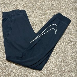 Black Nike joggers